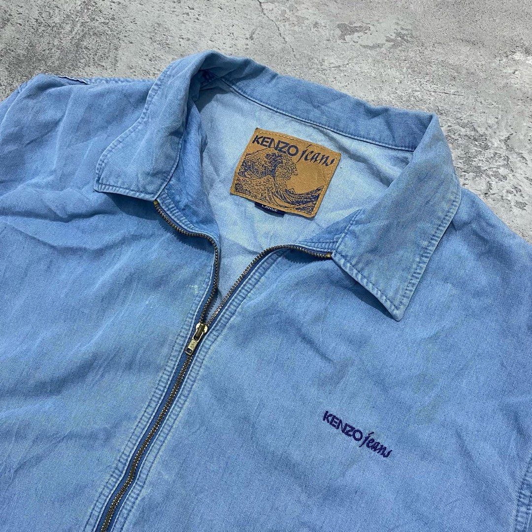 Vintage Kenzo Jeans Harrington Jacket