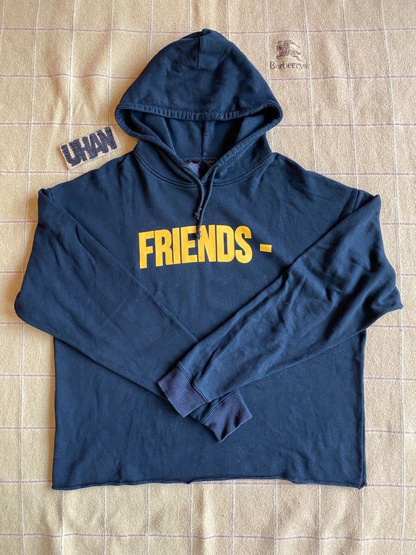 Yellow vlone hoodie cheap