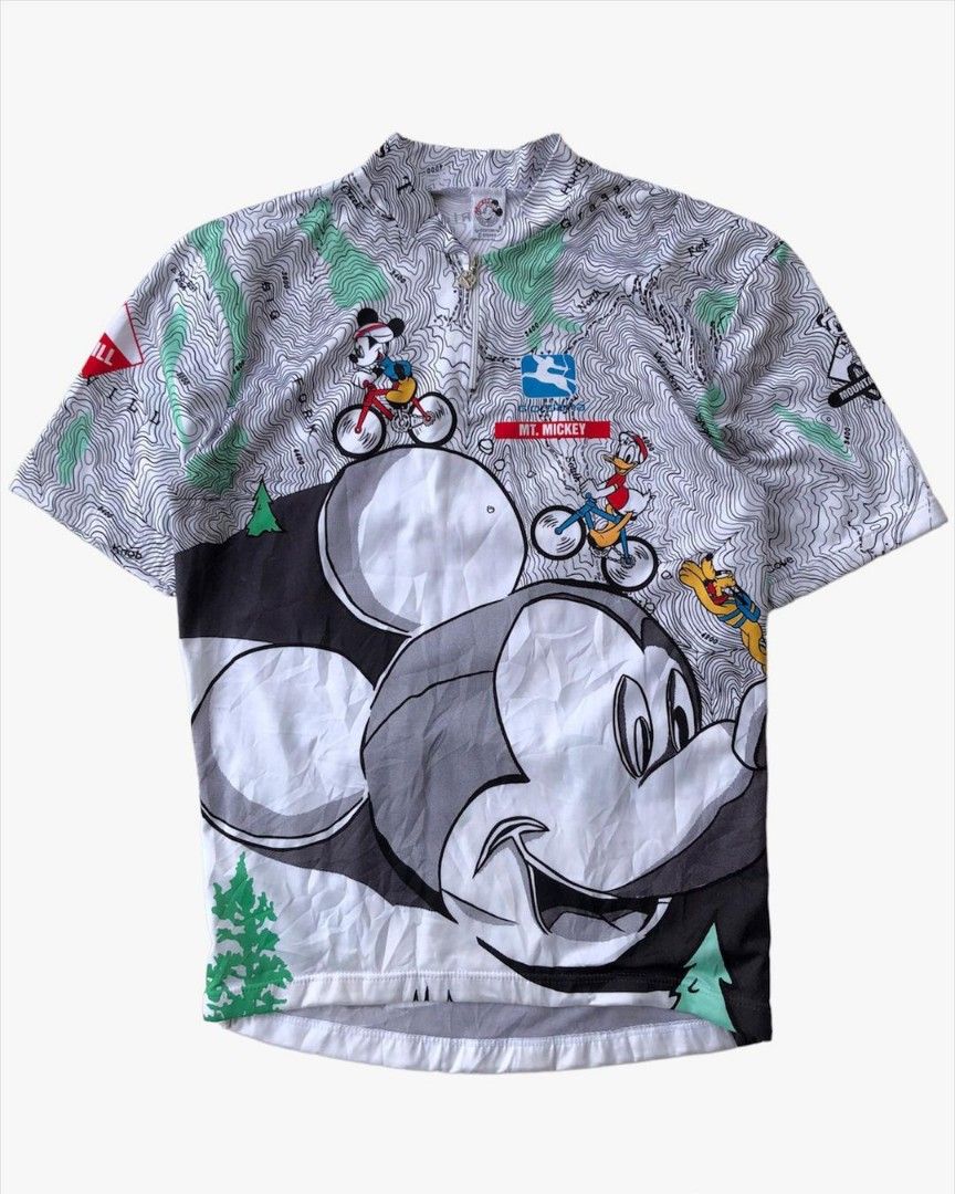 Mickey mouse cycling jersey clearance