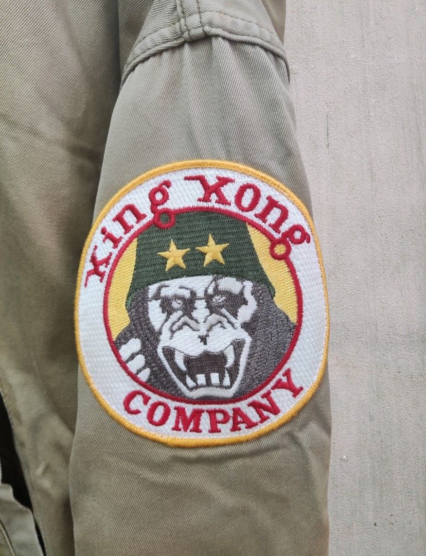 Vtg Movie Taxi Driver Travis Bickle King Kong company bomber jacket Robert de Niro, Men