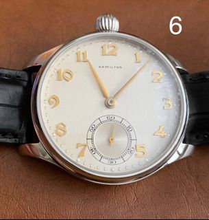 BEST DEAL💫SALE [BNIB UNWORN] Authentic beautiful Hamilton 917 in-house calibre Brand New Old Stock “Racer’s Watch / Driver’s Watch” 44mm Diameter case (Watch 6 of 7)