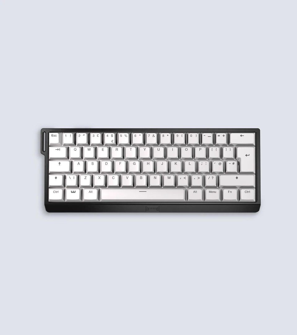 全新未拆wooting 60he (UK版）白色keycap, 電腦＆科技, 電腦周邊及配件