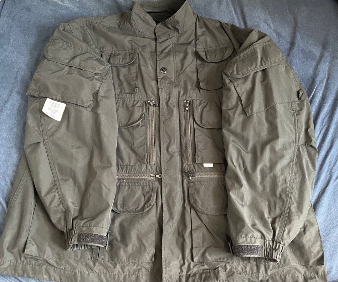 20aw WTAPS MODULAR JACKET ジャケット　2 WTVUA WTAPS ダブルタップス 20AW MODULAR/JACKET/NYCO.TUSSAH 202BRDT-JKM01