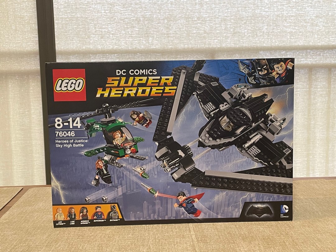 You Heroes Of Justice Sky High Battle 76046 LEGO BATMAN DC SUPERHEROES SEALED NEW IN BOX Hobbies Toys Toys Games on Carousell