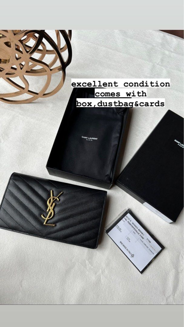 Ysl all in hotsell one wallet