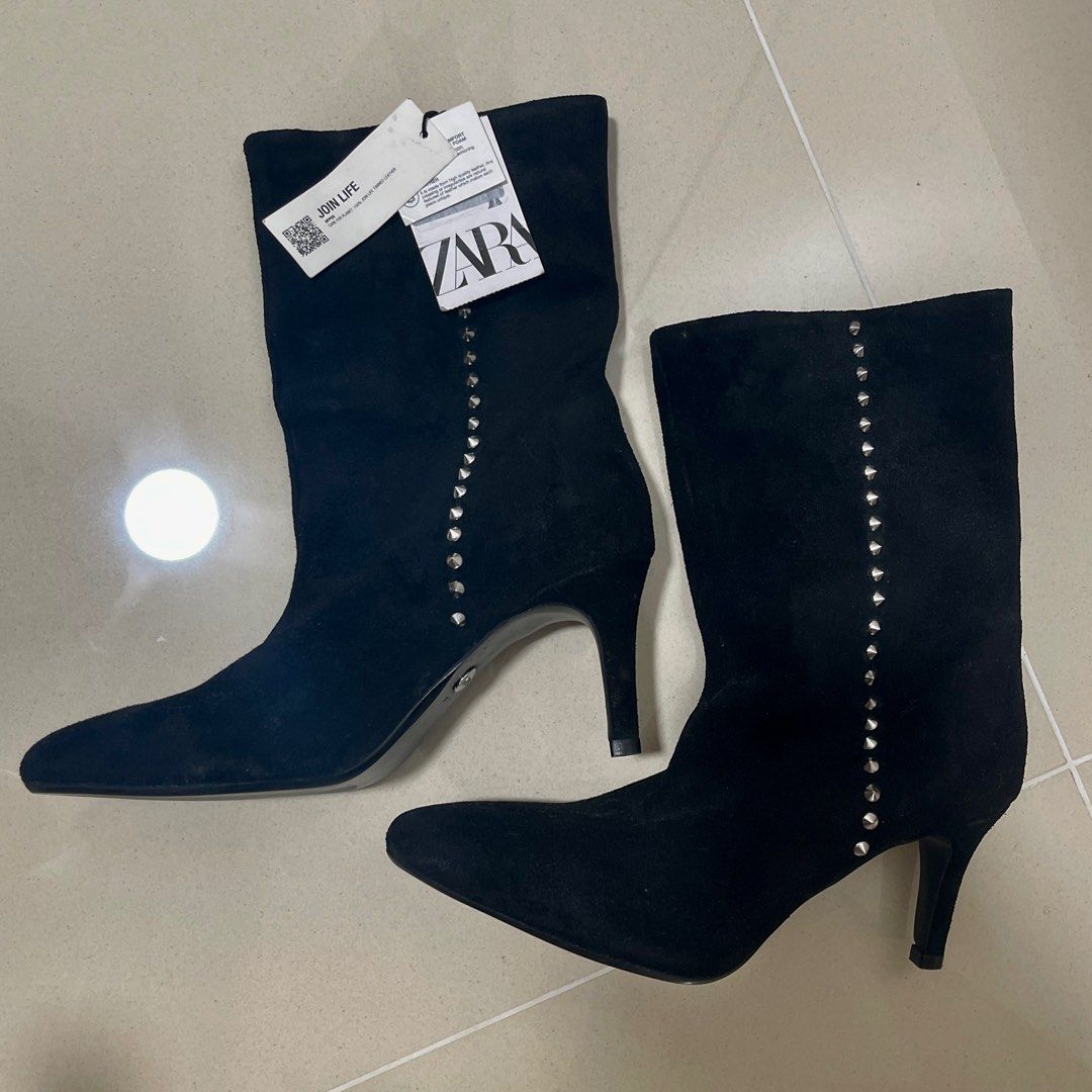 Zara studded boots
