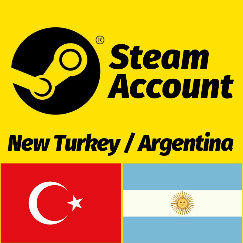 ⭐Argentina / Turkey Steam Accounts⭐Full Access