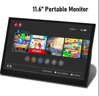 10.1 Inch Small Monitor, Raspberry Pi Monitor Built-in Speakers, Mini  Monitor 1024 x 600, HDMI Monitor 60 Hz, 5ms, IPS Screen Display w/Remote