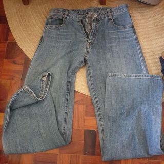 13 - 14Y  Denim Long Pants Straight Cut Jeans