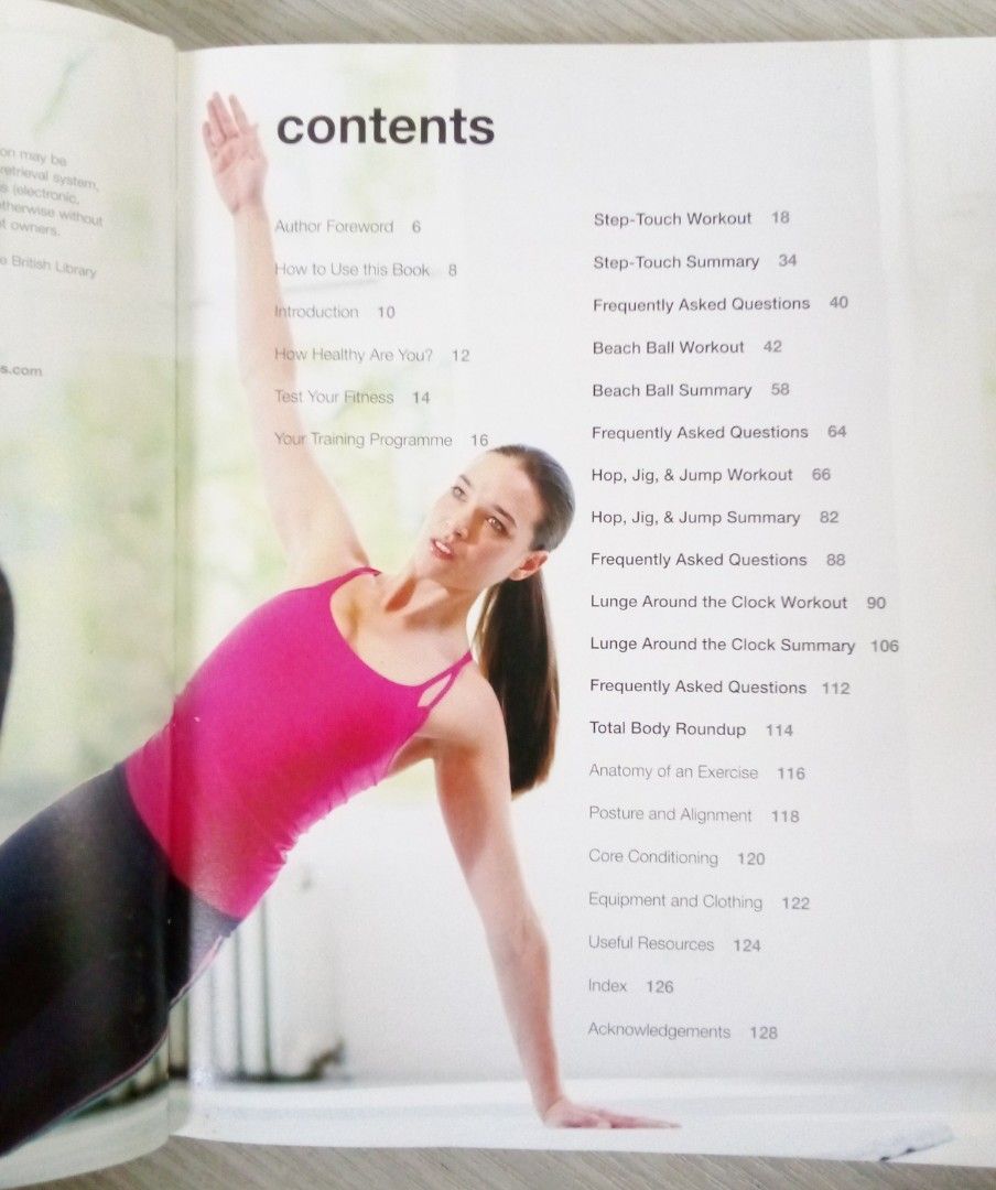 15 minute total body workout Hobbies Toys Books Magazines Textbooks on Carousell