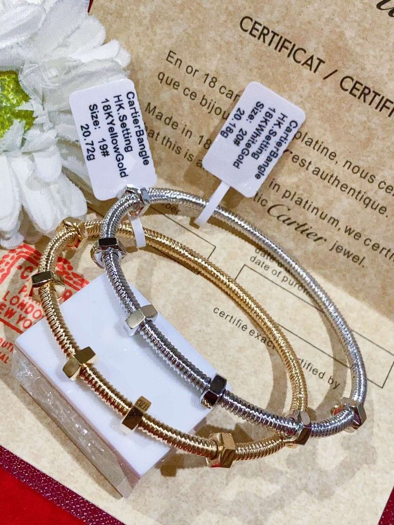 Screw lock bracelet on sale