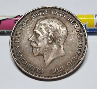 絕版硬幣--英國1936年1便士喬治五世小頭像大銅幣 (Great Britain 1936 1 Penny George V)