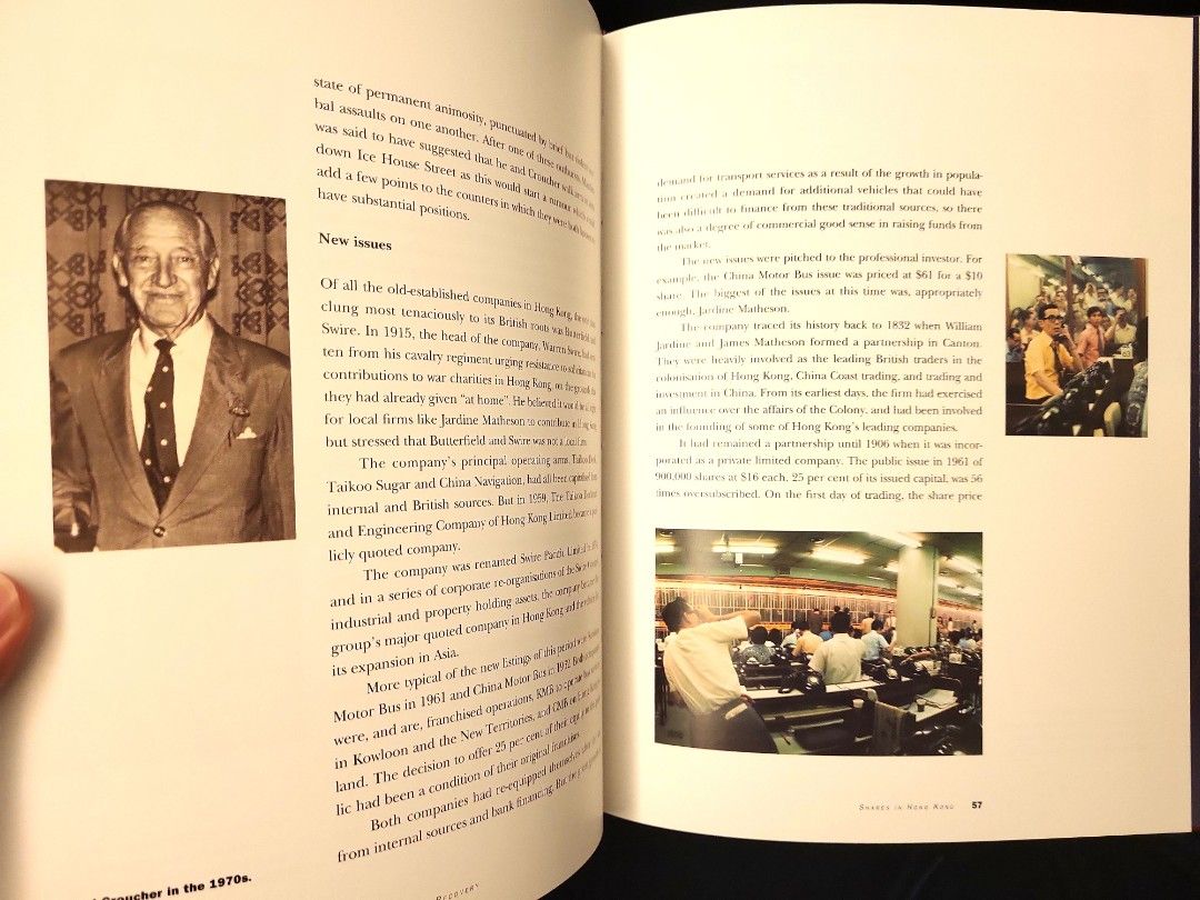 1991 香港交易所香港股票歷史Shares in Hong Kong 硬皮禮盒精裝殖民地金融歷史絕版書, 興趣及遊戲, 書本& 文具, 雜誌-  Carousell