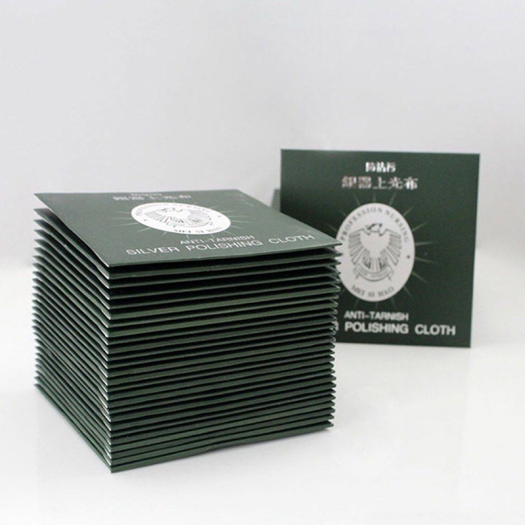 Anti tarnish silver outlet polishing cloth