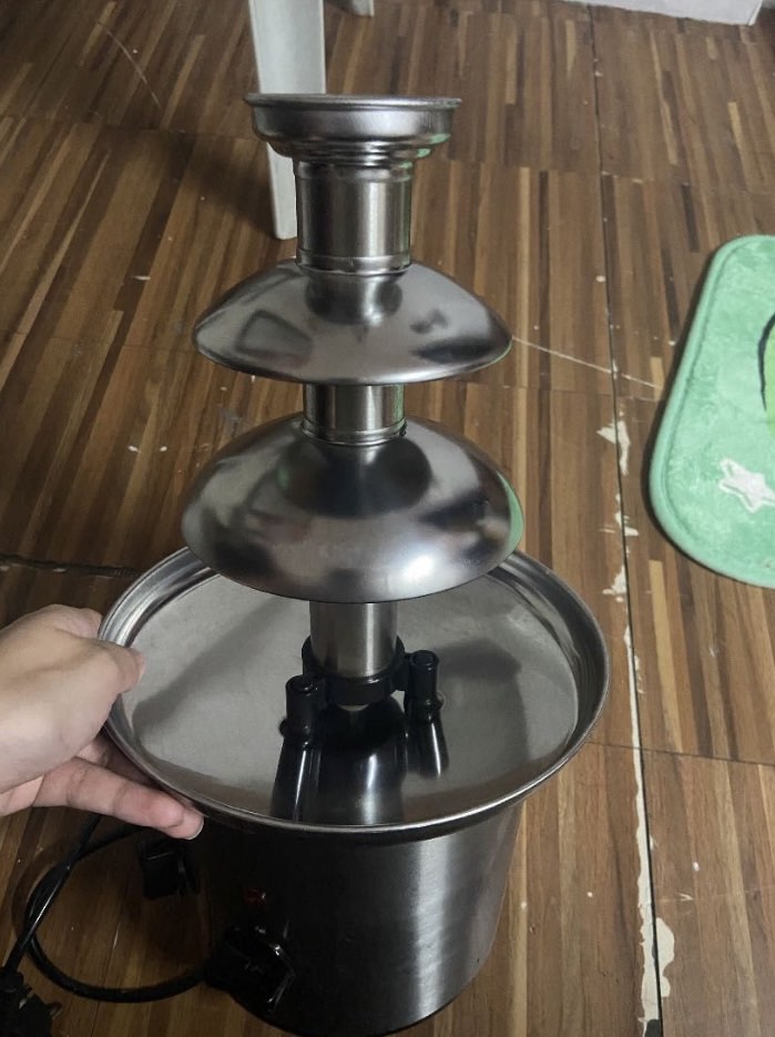 3 Layer Chocolate Fountain for sale on Carousell