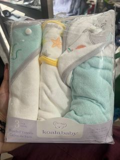 3 packs hooded towels Koala baby