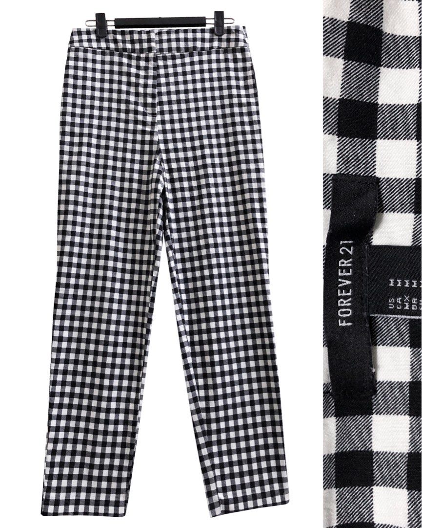 Forever 21 gingham pants online