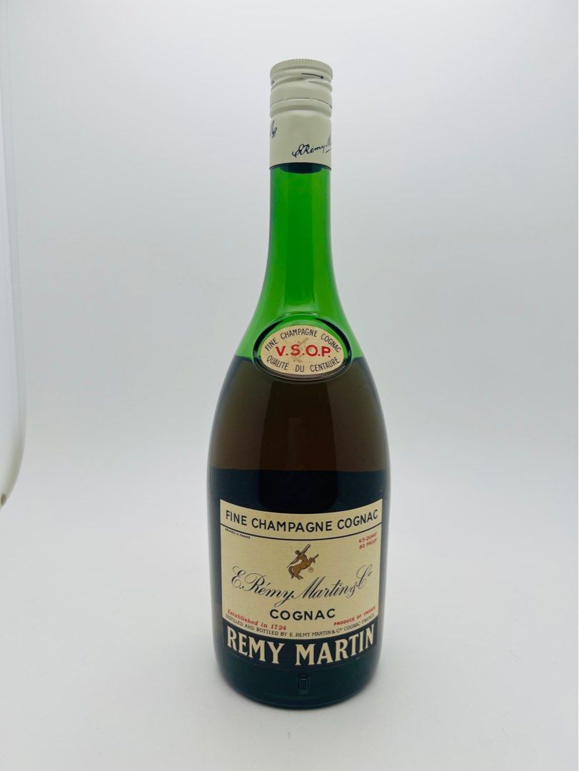 舊酒干邑/古酒60年代人頭馬白紙Remy Martin Vsop Cognac 700ml, 嘢食
