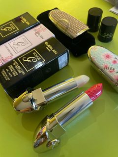 Free 刻字 嬌蘭 Guerlain 唇膏 鏡盒64225817162881110