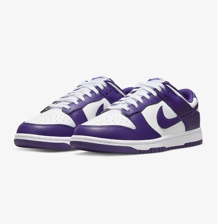 日本空運NIKE DUNK LOW PURPLE 紫白色, 男裝, 鞋, 波鞋- Carousell