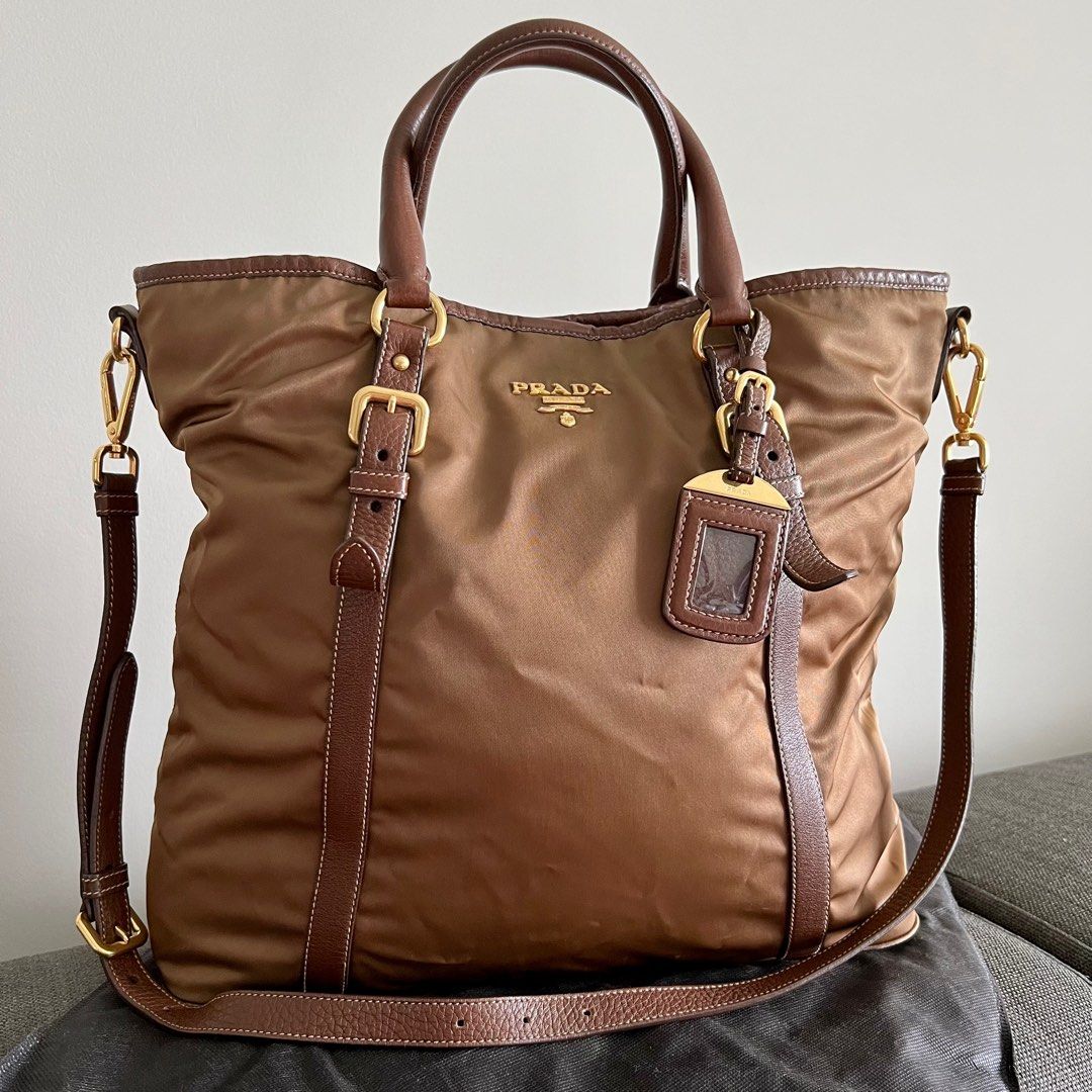 Prada Neverfull Nylon bag, Luxury, Bags & Wallets on Carousell
