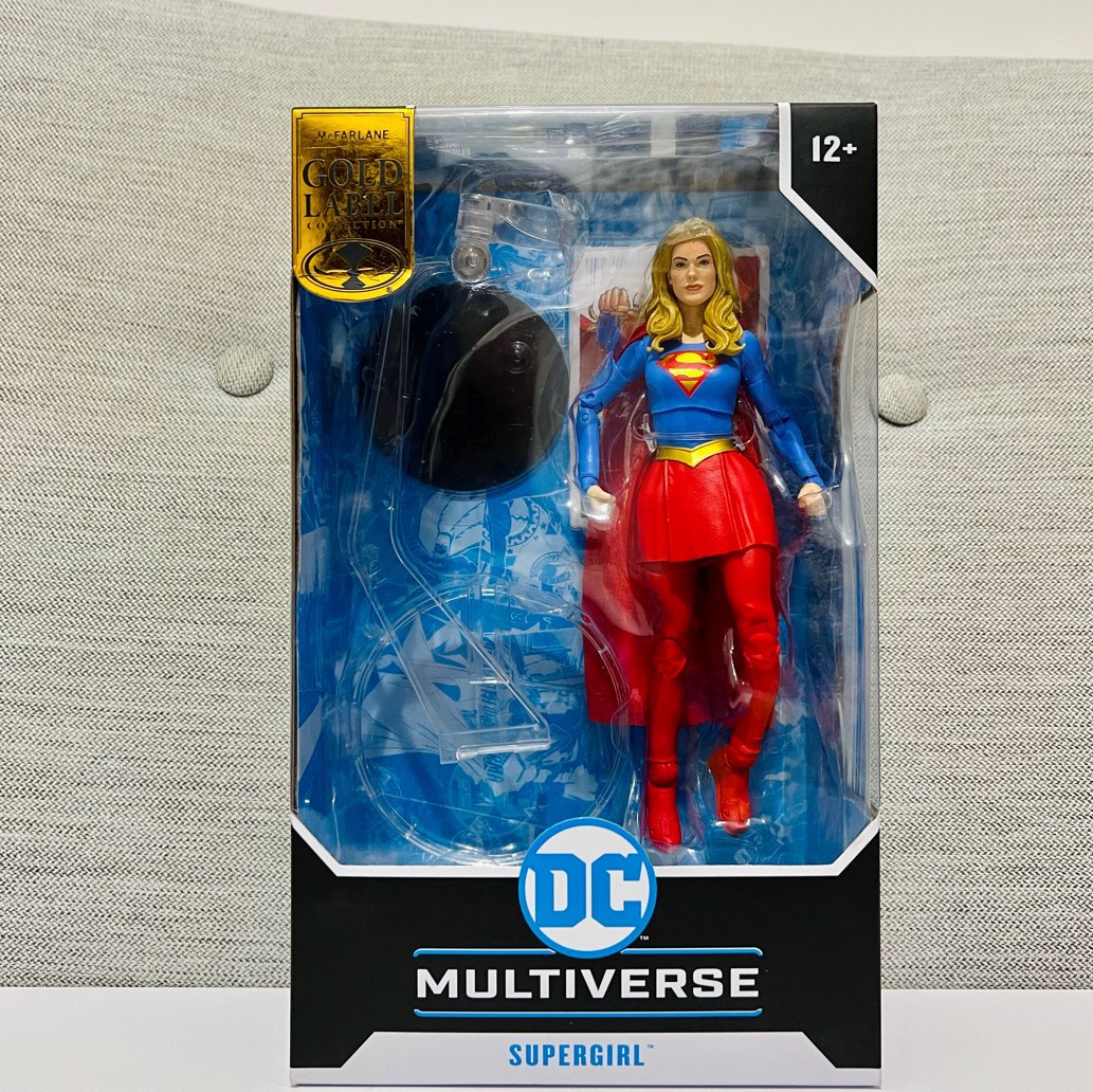 現貨Supergirl 超少女(布披肩) Gold Label Mcfarlane DC multiverse