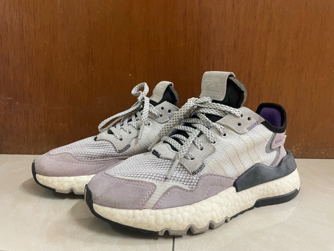 Nite jogger grey white sales