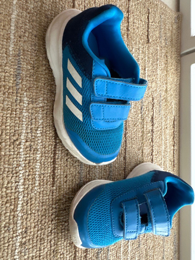 Childrens adidas velcro trainers sale