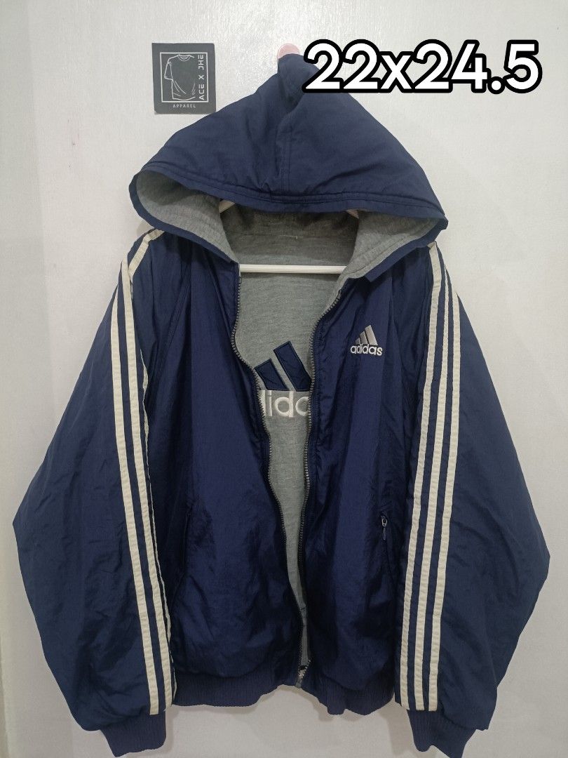 adidas reversible hoodie