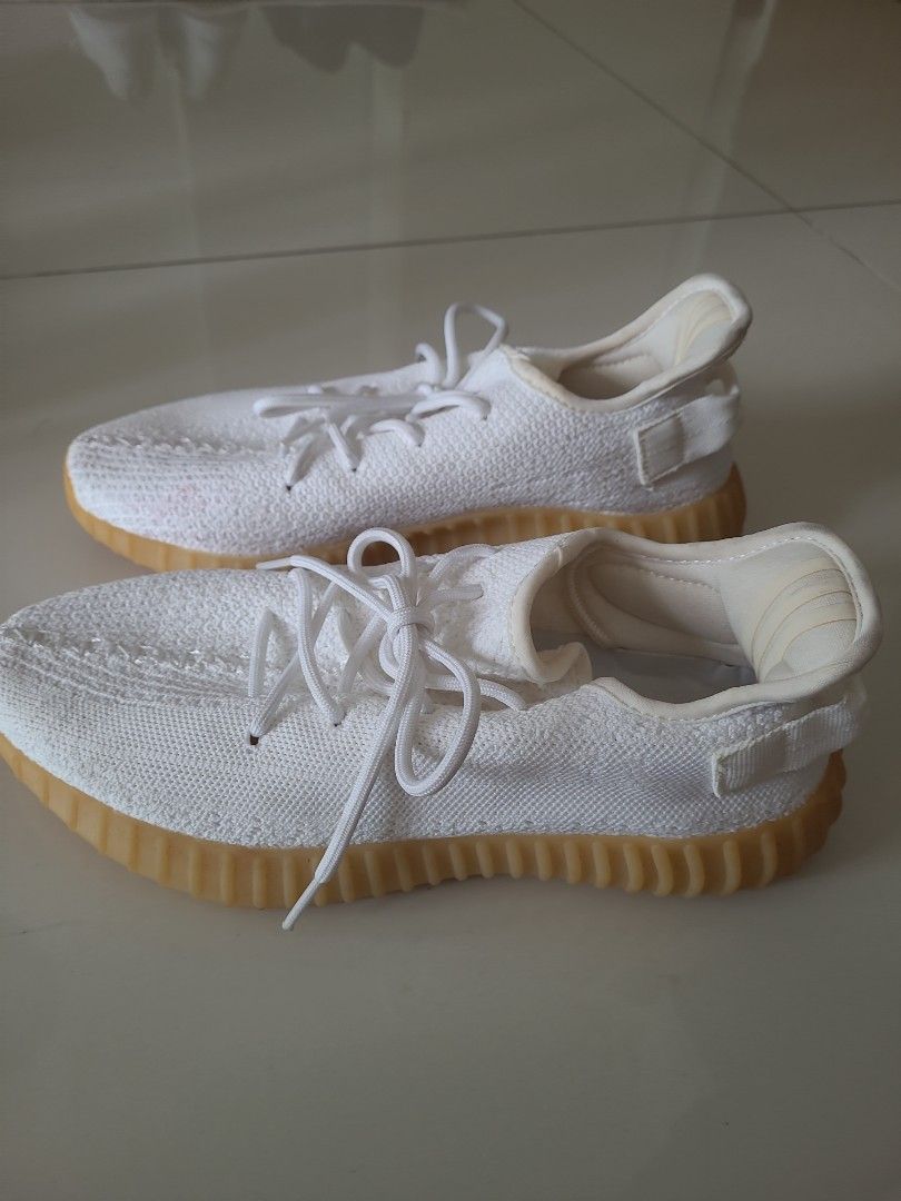 Adidas Yeezy boost 350 cream white Men US8.5 Men s Fashion