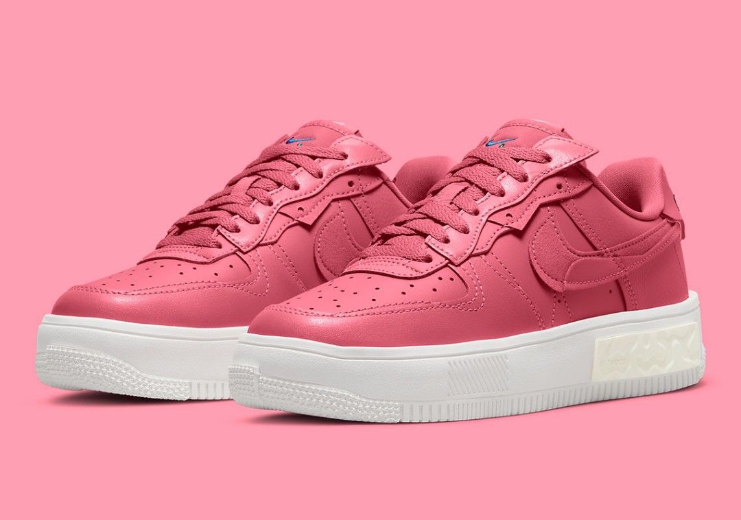 Nike air top force pink sale