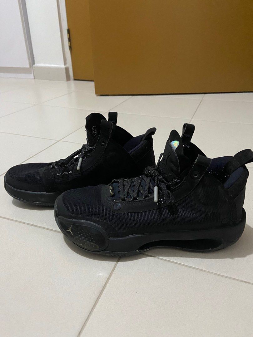 Air Jordan 34 Black Cat Women Kids