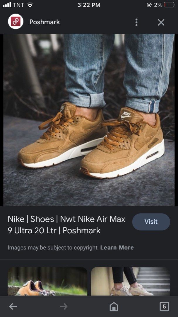 Nike air max 9 ultra 2. wheat hot sale
