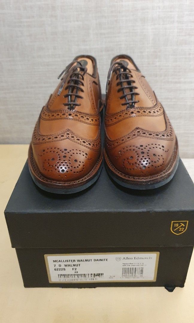 Allen Edmonds McAllister Walnut Danite sole Men s Fashion