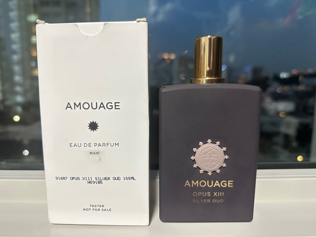 Amouage Silver Oud Opus XIII decant Beauty Personal Care