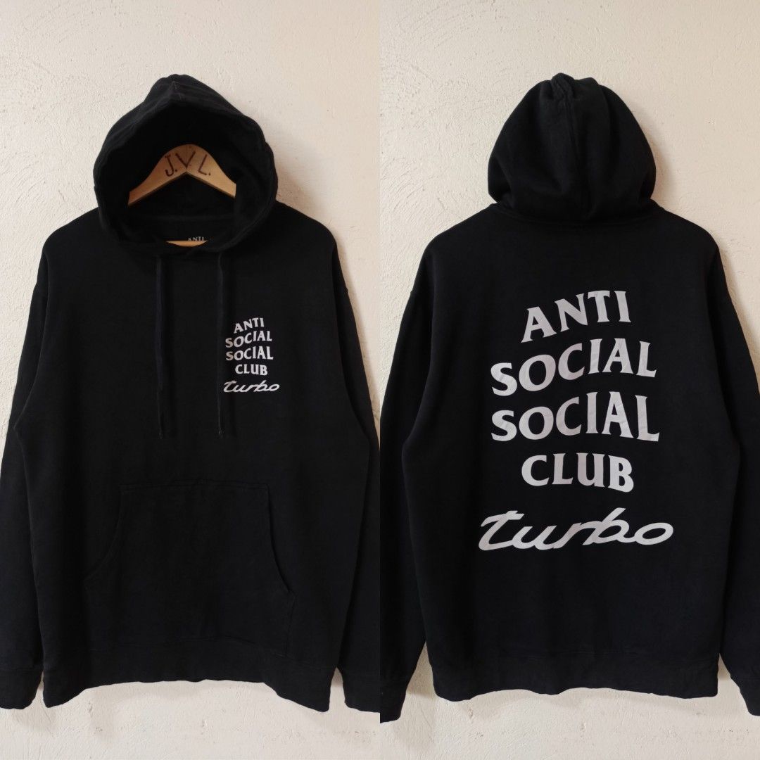 Anti social club x Neighborhood hoodie Men s Fashion Coats