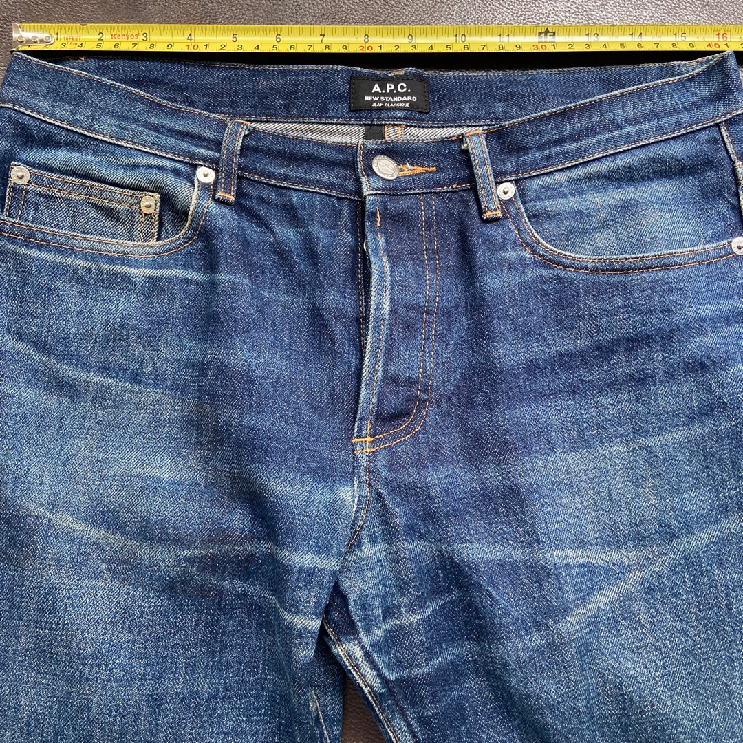 A.P.C. 🇫🇷 W31 原色布邊牛仔褲APC Unwashed Raw Jeans Denim Redline