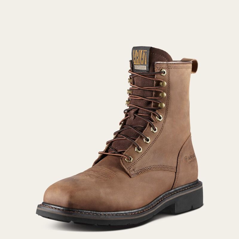 Men's fashion sales steel toe boots