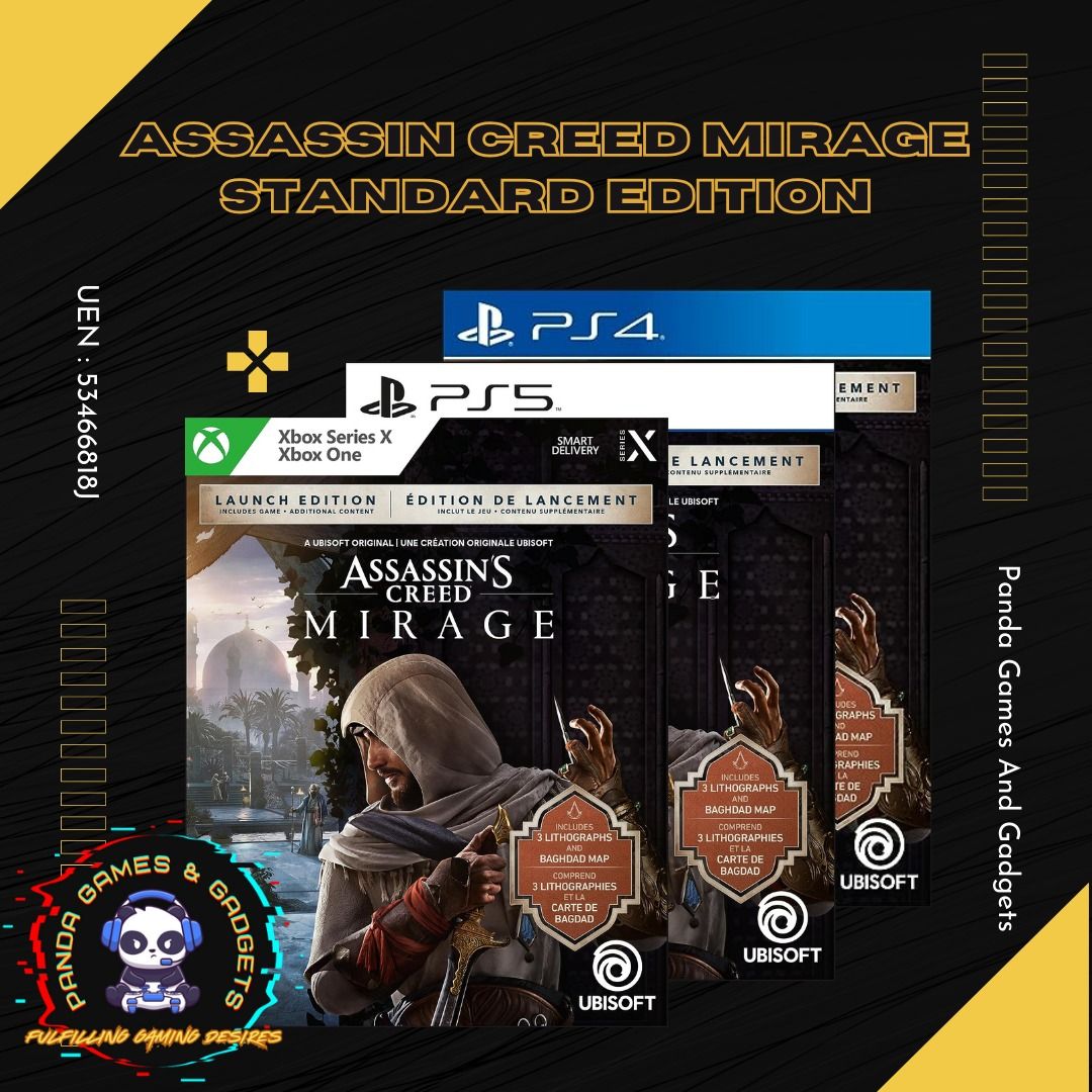 ASSASSIN'S CREED MIRAGE COLLECTOR'S PS4 - EASY GAMES