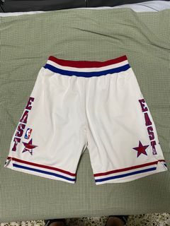 Mitchell & Ness M&N Retro Patch Shorts in Blue Size Large | Cavaliers