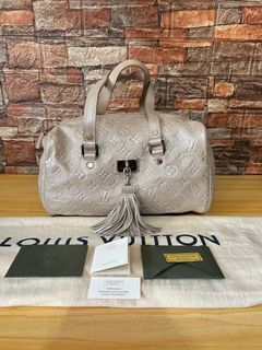 Louis Vuitton Comete Handbag Limited Edition Shimmer Monogram Embossed  Leather