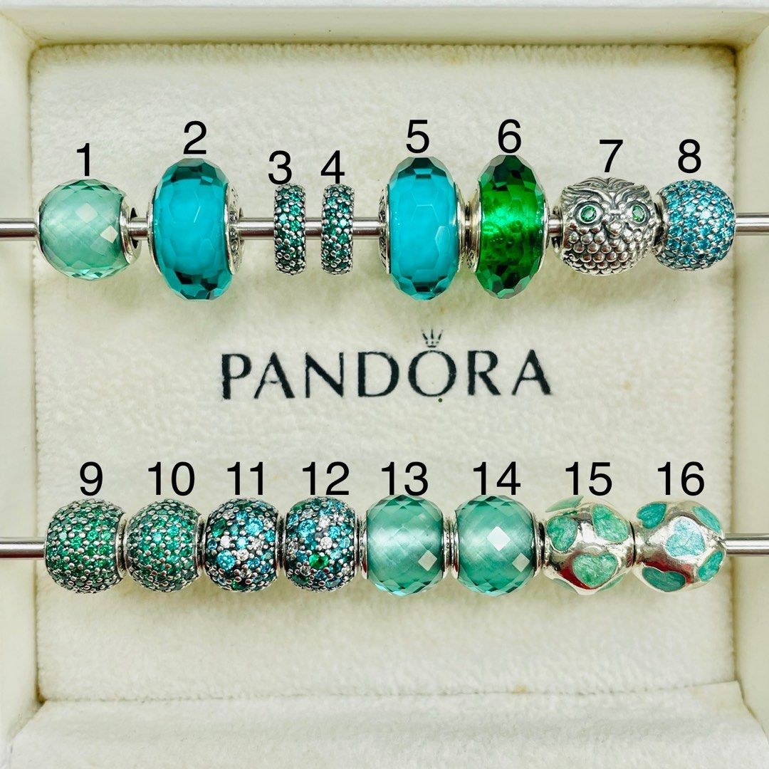 Teal best sale pandora charm