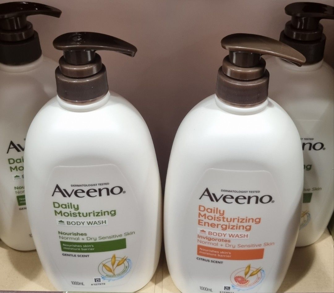 Aveeno Body Wash 1L (Category: Bath) located in Cainta. Submitted by shopchelonline (Listing ID 1253485971, Image 1). Description: Aveeno Body Wash 1L 🛒1,230.00 each(all in) + LSF 💎Pre-order - NO RUSH SHIPPING 💎Korea Pasabuy - NORMAL ETA 💎Colors may vary due to lighting. 💎Availability and price may vary 💎The outer case/box is simply for protecting goods. (Damages such as scratches, discoloration on the case/box or manufacturing defect canno