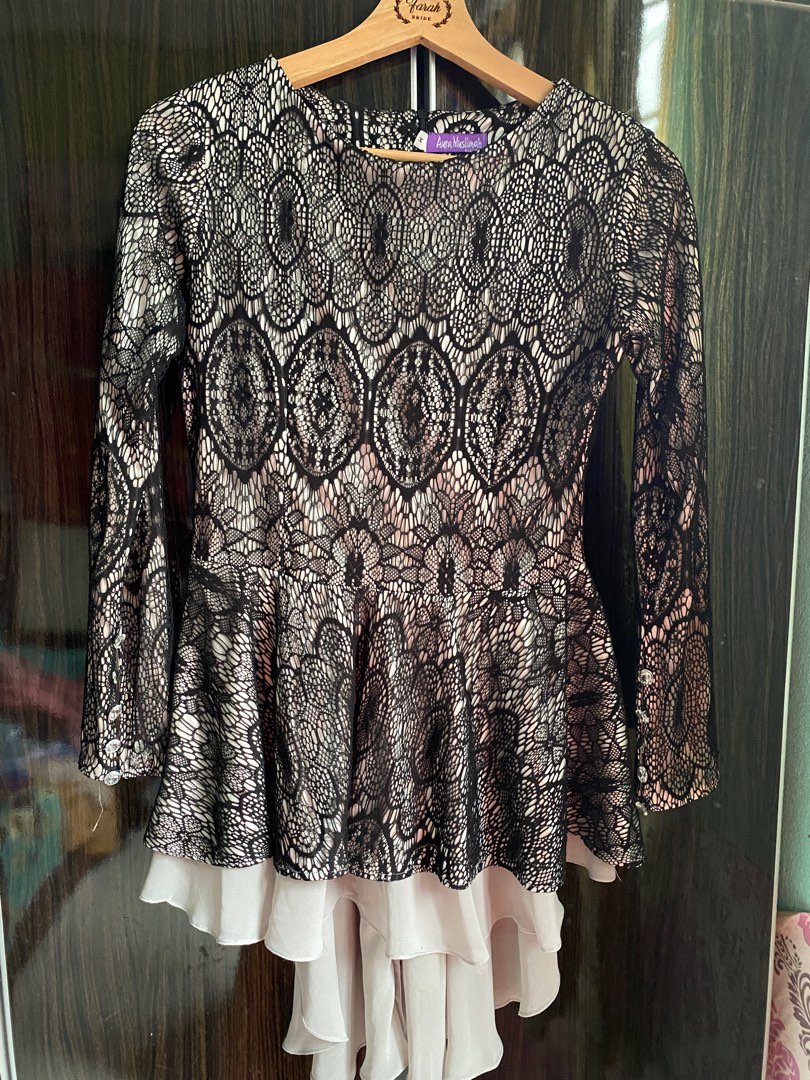 Baju clearance peplum top