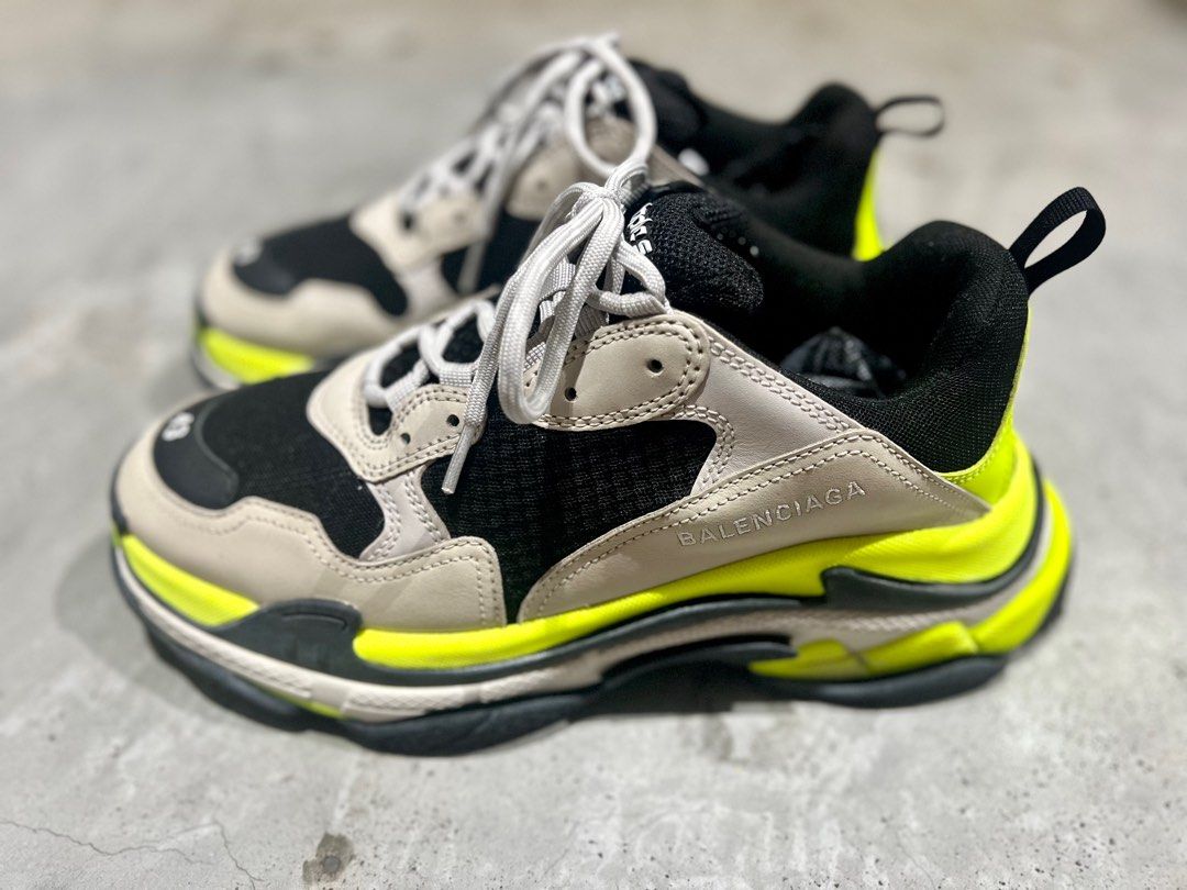 Triple s outlet fluo green