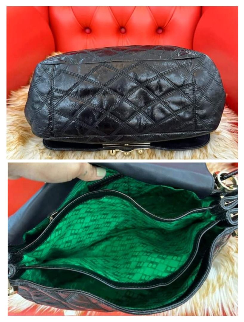 Bally Quilted Double Flap Bag, Luxury, Bags & Wallets on Carousell