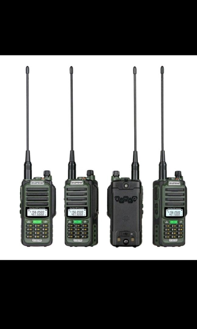 BAOFENG UV-S 22 Pro V2 Long rang FM Cb radio transciever walkie, Mobile  Phones  Gadgets, Walkie-Talkie on Carousell
