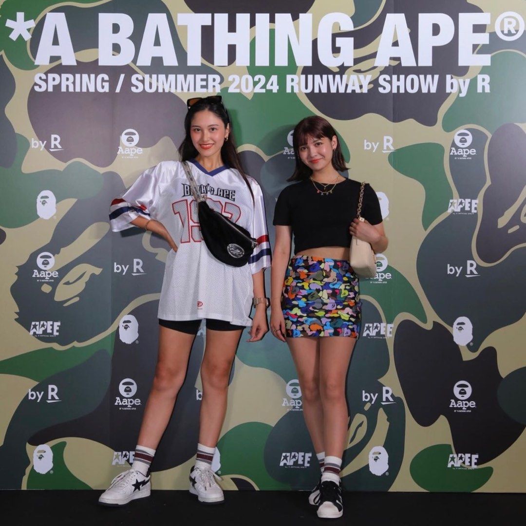 BAPE MULTI CAMO MINI SKIRT, Women 