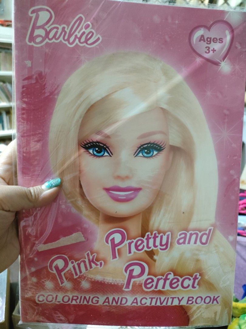 Beautiful Barbie Coloring Book with Over 1000 Stickers by Golden Books