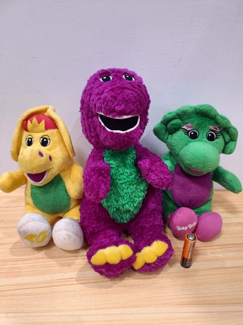 Barney and friends plush toys clearance